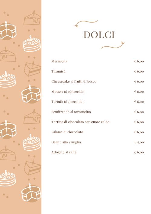 dolci